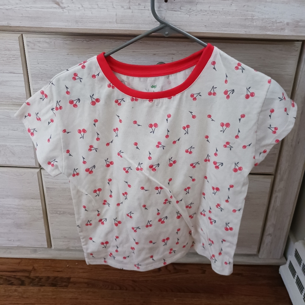 Cherry patterned pajama set